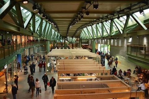 The Bikini-Haus in Berlin from the inside