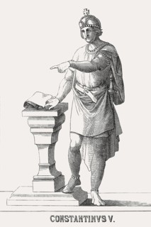 Constantine V, 718, 775, Byzantine emperor from 741 to 775