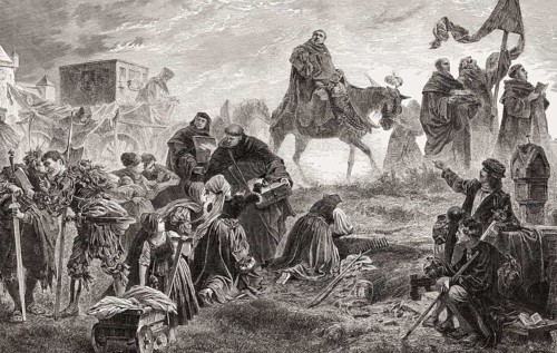 Johann Tetzel, a German Catholic Dominican friar