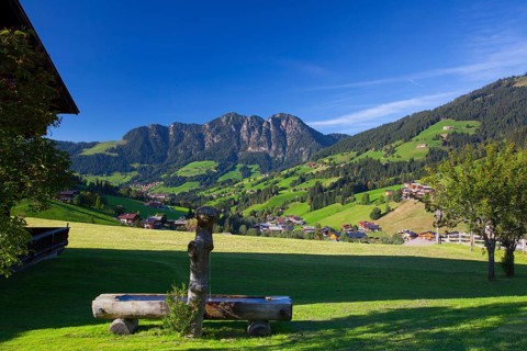 The village of Inneralpbach in Alpbach Valley, Austria, Tirol, Europe