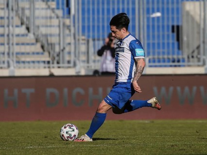 Turkish-German footballer Baris Atik 1st FC Magdeburg DFB 3rd league season 2020-21, Turkish-German
