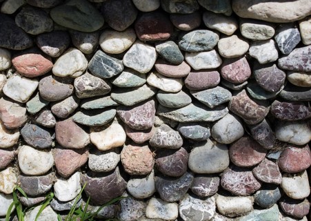 Background texture consist of full of little pebbles