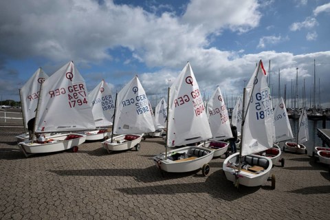 Andreas Dick, Olympic Centre - Schilksee, Kiel, Schleswig Holstein, Before the regatta, all