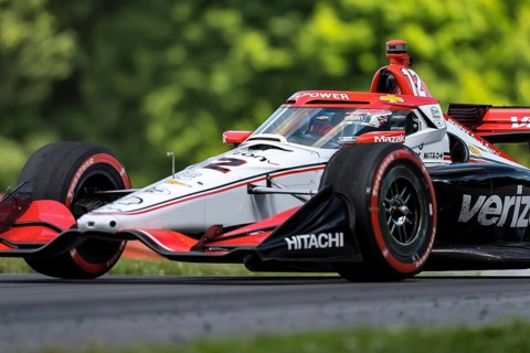 WILL POWER (12) of Toowoomba, Australia practices for the Honda Indy 200 at Mid-Ohio Sports Car