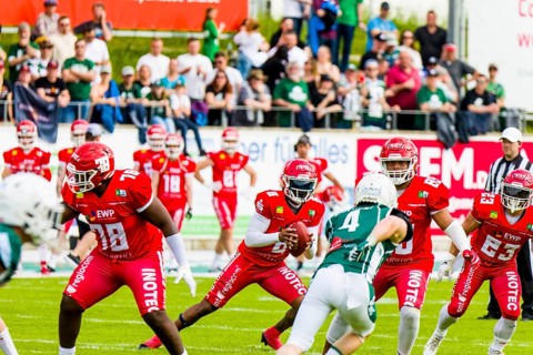 erima GFL / German Football League, Interconferencegame Schwäbisch Hall Unicorns vs. Potsdam Royals