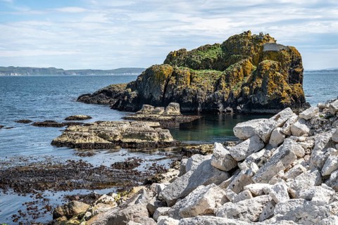 Antrim Coast, Carrick-a-Rede, Ballintoy, Co Antrim, Northern Ireland