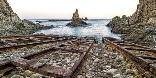 Las Sirenas Reef, Cala de las Sirenas, Cabo de Gata-Níjar Natural Park, UNESCO Biosphere Reserve,