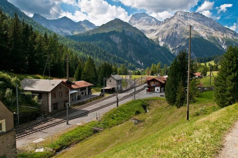 Preda, Switzerland, Europe