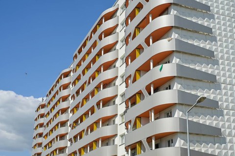 Block of flats, Antoinettenstraße 34, Dessau, Saxony-Anhalt, Germany, Europe