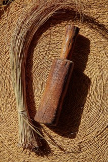 Esparto halfah grass used for crafts as cords basketry and espadrilles