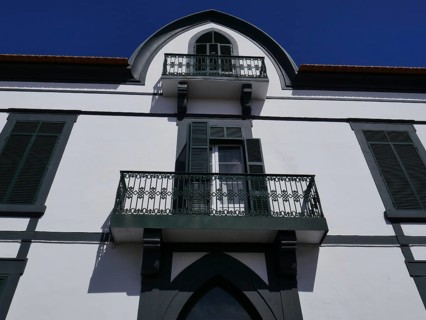 House facade in Funchal, Madeira