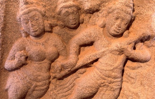 Isurumuniya Vihara is a rock temple built during the reign of King Devanampiya Tissa (r. 307 - 267