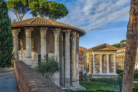 The Temple of Hercules Victor (Hercules the Winner) is an ancient edifice located in the area of