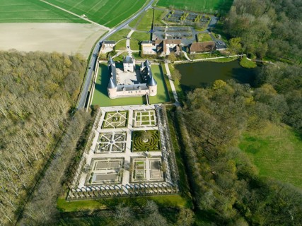 Castle of Chamerolles, Chilleurs-aux-Bois, Loiret, Centre Val de Loire, France, Europe