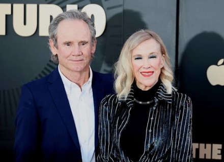 Bo Welch and Catherine O'Hara at Apple TV+ Series World premiere of 'The Studio' held at the