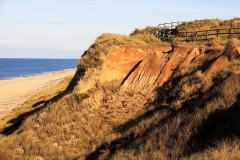 The Red Cliff near Kampen, Sylt, Germany, Europe