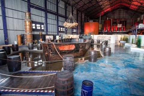 Exhibition Hall, Sugar Museum, L'Aventure du Sucre, Pamplemousses, Indian Ocean, Island, Mauritius,