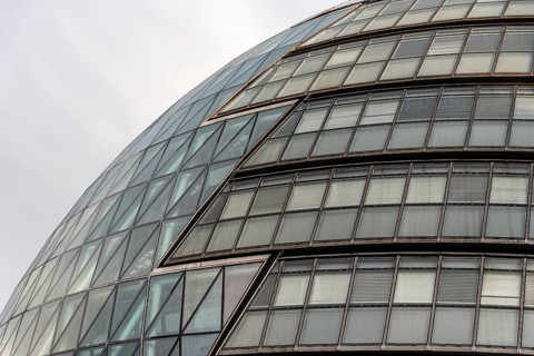 London, UK, August 26, 2023: City Hall office building. The Mayor Office for Policing And Crime.