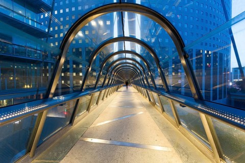 Japan bridge, La defense, Paris, France, Europe
