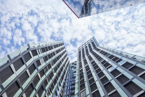 Skyscrapers Dancing Towers, Reeperbahn, St. Pauli, Hamburg, Germany, Europe