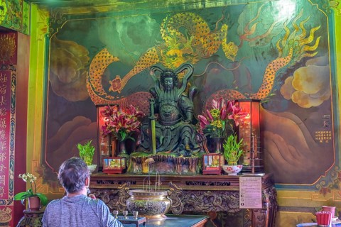 Zuoying Yuandi Temple at Lotus Pond, Kaohsiung, Taiwan, Asia