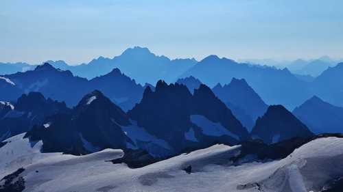 View from Mt Titlis