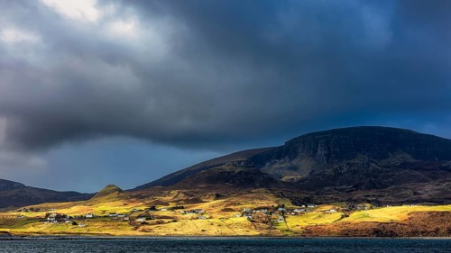 Landscape of Ilse of Skye, Edinburgh, Scotland, United Kingdom, Europe
