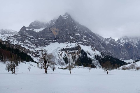 Großer Ahornboden in winter, Karwendel