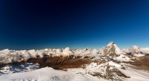 Little Matterhorn, Zermatt. Little Matterhorn. Switzerland