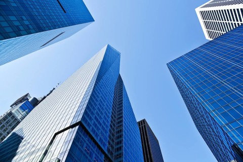 office buildings seen in new york