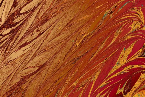 Abstract marbling floral pattern for fabric, tile design. background texture