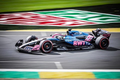 Jack Doohan of Australia drives the BWT Alpine F1 Team A525 Renault during qualifying in the 2025