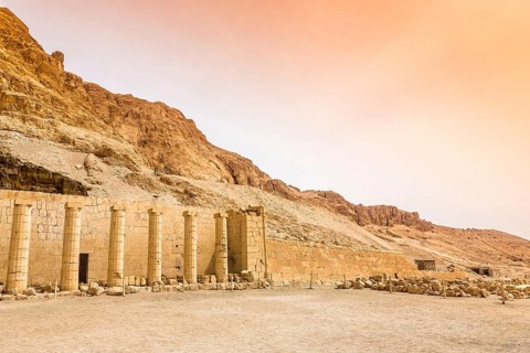 Hatchepsut Temple. The Tombs of the Nobles, located on the West Bank?s cliffs used to be where