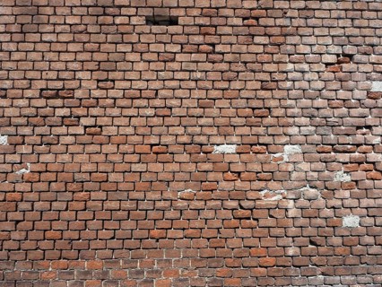 Red brick wall background