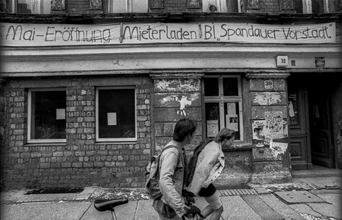 Germany, Berlin, 26.06.1991, Opening of a tenant's shop, Spandauer Vorstadt, Europe