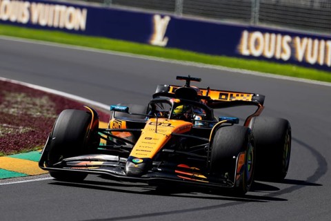 MELBOURNE, AUSTRALIA - MARCH 14: Oscar Piastri of Australia drives the McLaren Formula 1 Team MCL39
