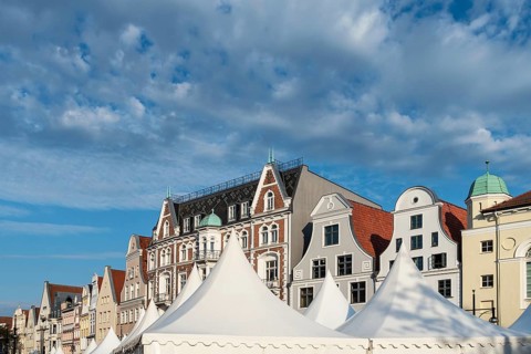Buildings in the Hanseatic City of Rostock