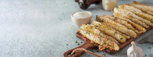 Baked Parmesan Garlic Zucchini. Ideas and recipes for easy and healthy lunch or dinner - oven baked