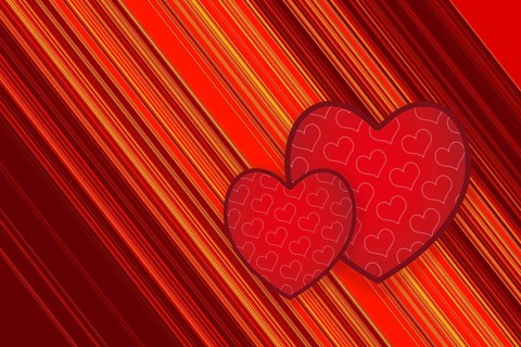 Elegant decorative heart pattern design for fabric, wallpaper, gift paper, banner, cover, poster,