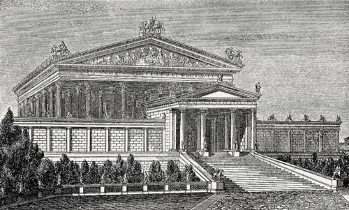 The Temple of Jupiter Optimus Maximus, or Temple of Jupiter Capitolinus, Ancient Rome,