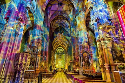St Stephen's Cathedral in the city of Vienna in Austria