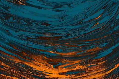 Ebru marble effect pattern design for print