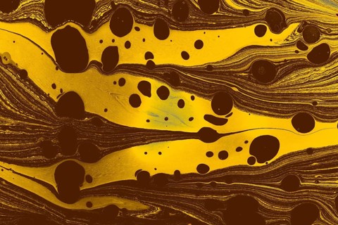 Ebru marble effect pattern design for print