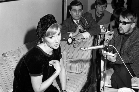 Susan Hampshire. CBE. English actress born 12 may 1937. Pictured here while in Sweden 1968 in