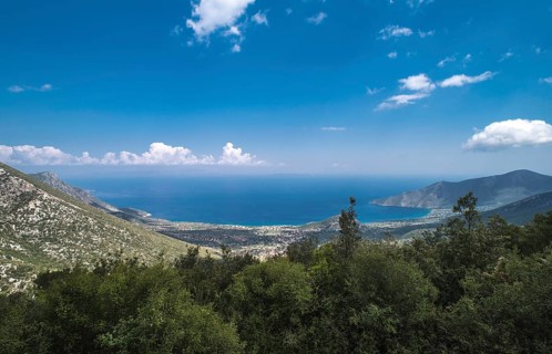 Landscape from Greece. Sea scape