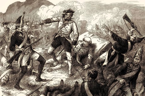 Bravery of Samuel Johnson, Capture of Belle Île, Seven Years' War, 1761, From British Battles on