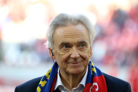 Jürgen Mack (Senior Manager Europapark Rust) at the match of the 1st FBL: 24-25: 1st FBL: 24-25: