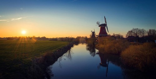 East Frisian mills