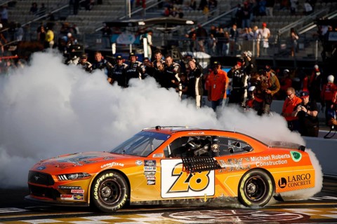 Aric Almirola wins the DoorDash 250 in Sonoma, CA, USA, North America