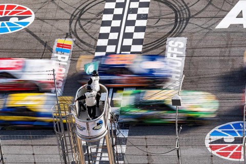 The Atlanta Motor Speeway plays host to the Quaker State 400 Available at Walmart in Hampton, GA,